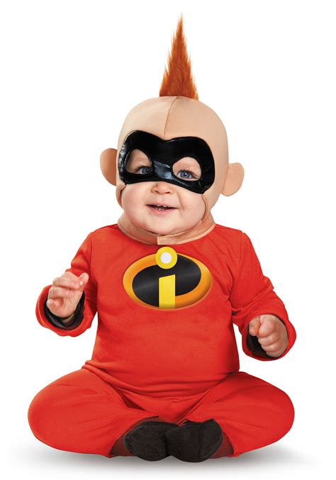 Jack jack incredibles costume - Extrapolated, Jack-Jack is probably the most potent member of the family as he can do pretty much anything, as shown on The Incredibles 2. FUN Details. Every generation learns from the age before them, so make sure your baby has a great start to their superhero training with their very own Disney Incredibles 2 Classic Baby Costume. 